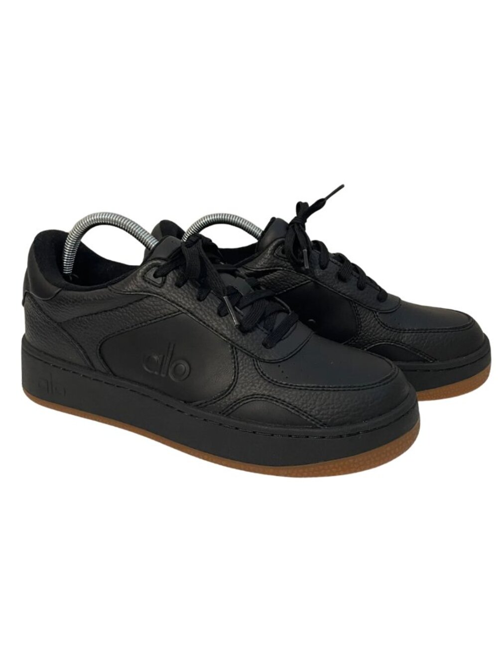 Alo Yoga Recovery Mode Sneaker Black Gum Sole Women’s Size 10